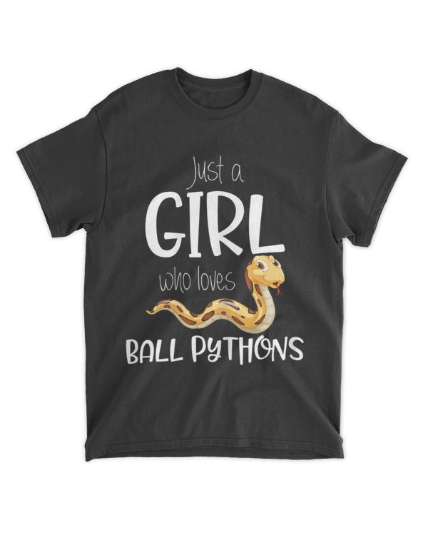 Just A Girl Who Loves Ball Python Women Snake Pet Lovers