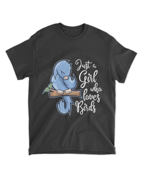Just A Girl Who Loves Birds Gift Birding Bird Watching