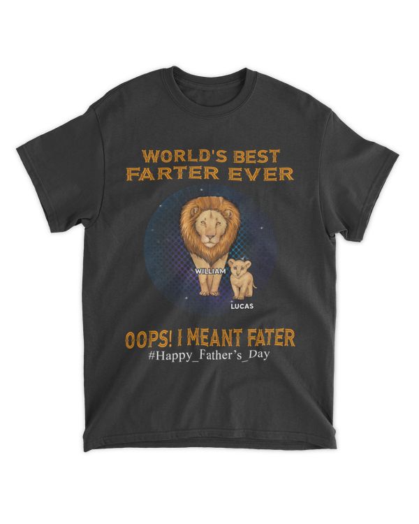 World's Best Fater Ever - Personalized Gift For Father's Day