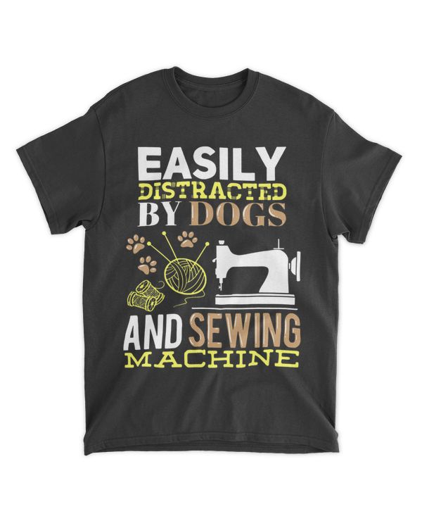 Easily Distracted By Dogs And Sewing Machines 2Sewing