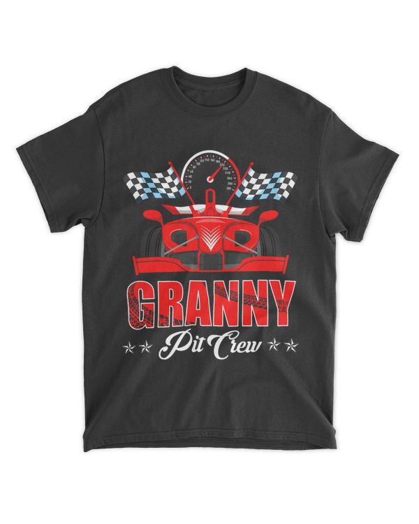 Pit Crew Granny Of The Birthday Boy Grandma Mothers Day