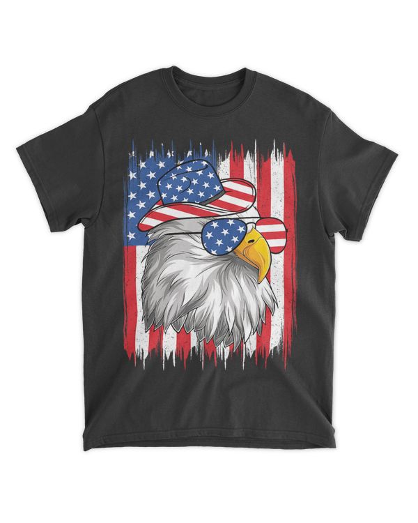 4th Of July American Flag USA Funny Cowboy Patriot