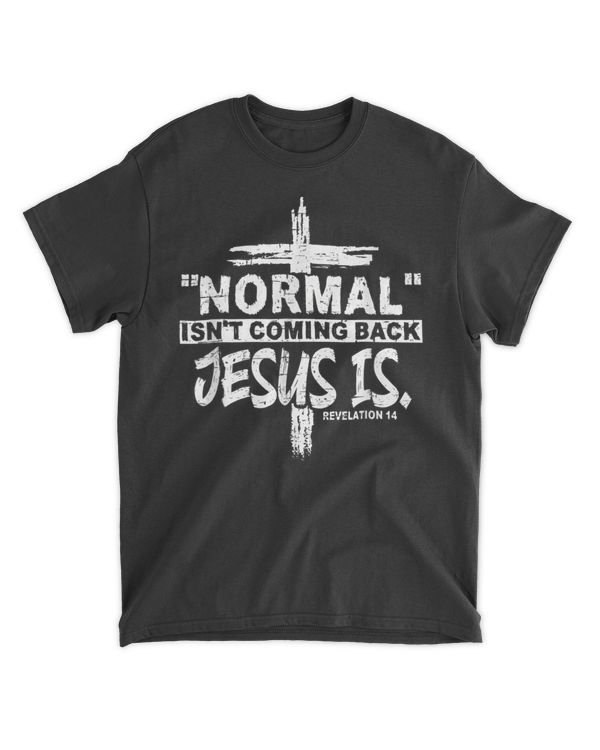 Normal Isn't Coming Back But Jesus Is Revelation 14 Costume T-Shirt