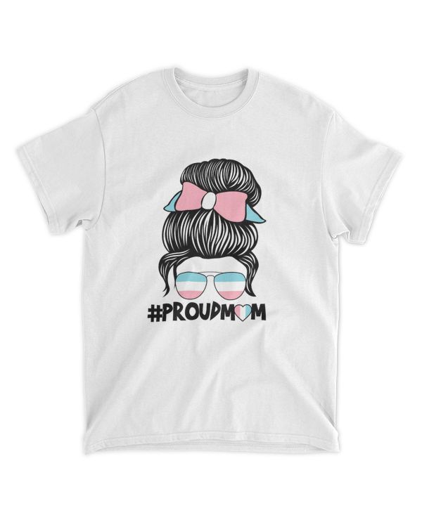 RD Proud Transgender Mom Transsexual Trans Pride Flag Shirt