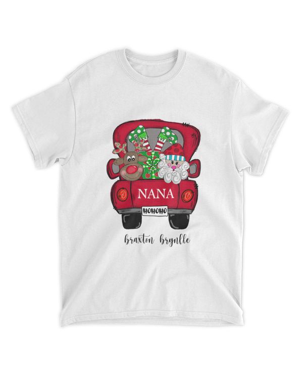 Christmas Grandma Shirt, Nana Christmas Car Shirt, Womens Xmas Shirt, Holiday Gifts
