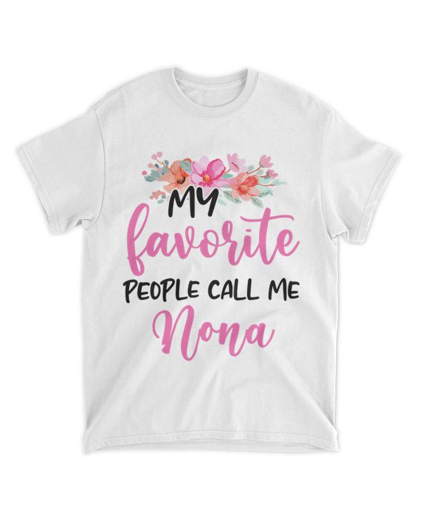 My Favorite People Call Me Nona Flower Mothers Day