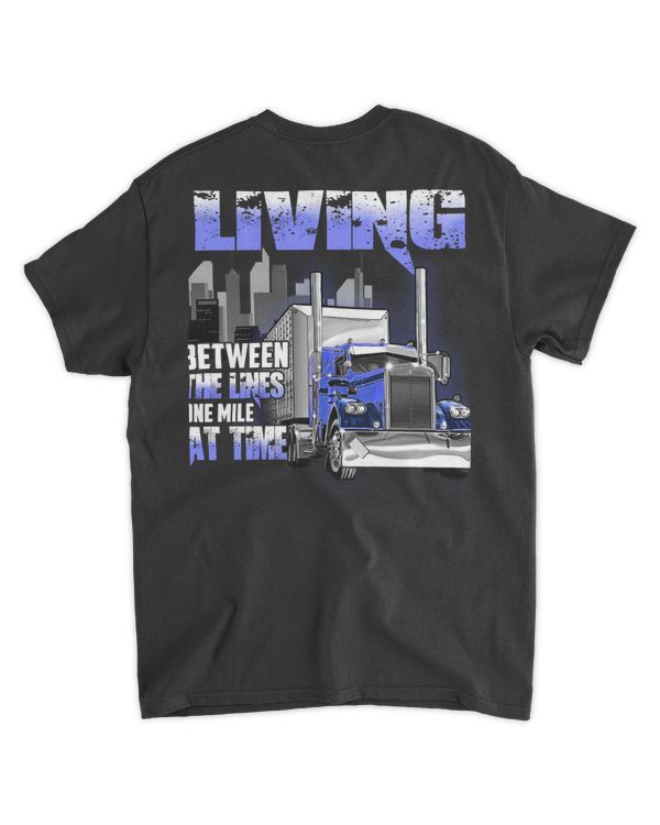 Trucker living between the lines one mile at time