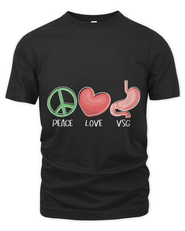 Peace Love VSG Bariatric Surgery Gastric Sleeve Get Well