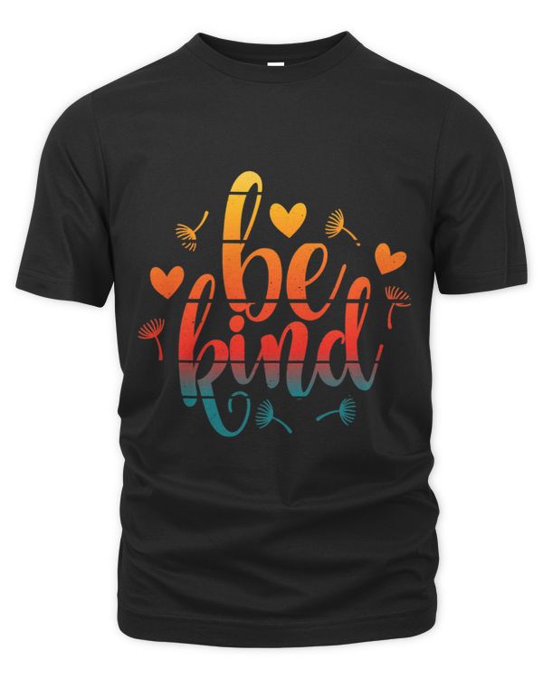 Be Kind Kindness Phrase Positive Saying Retro Sun