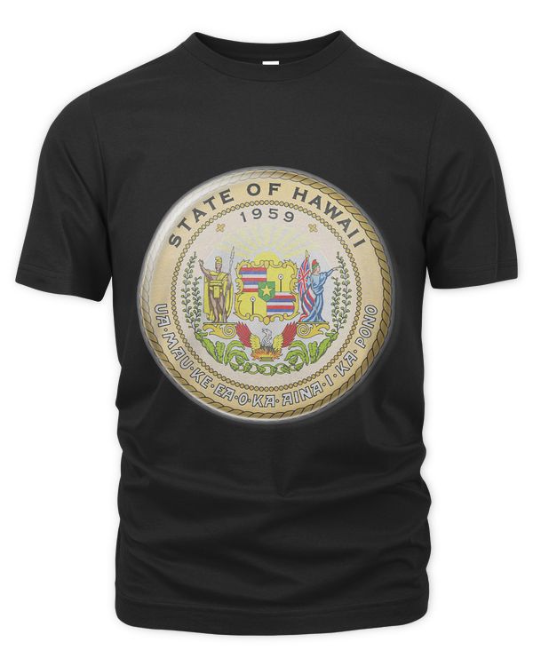 State of Hawaii USA Pride State Seal Crest 1959