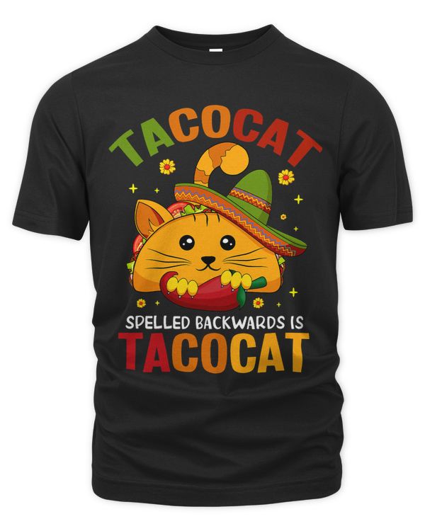 Funny Spelled Backwards Is Tacocat Cinco De Mayo Lets Fiesta