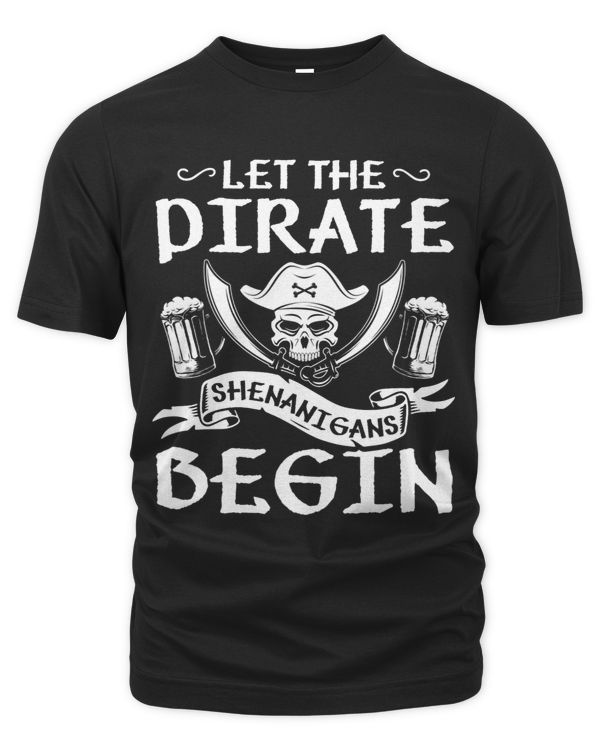 Funny Pirate Shirt Men Jolly Roger Women Freebooter 332