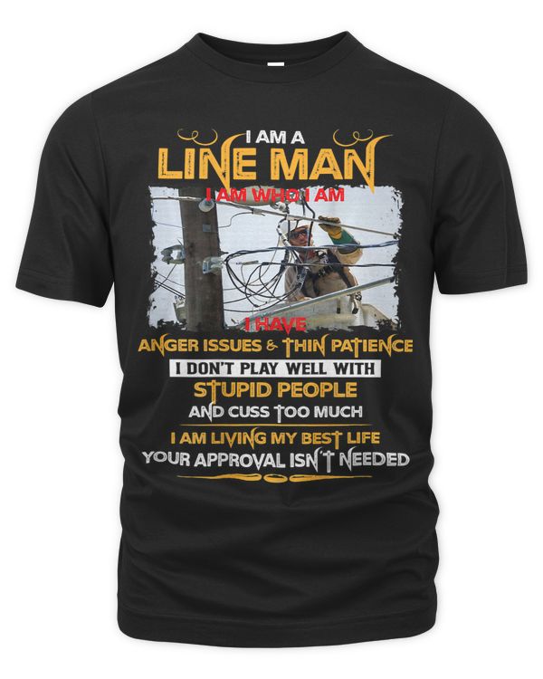 LINE MAN HAVE ANGER ISSUES