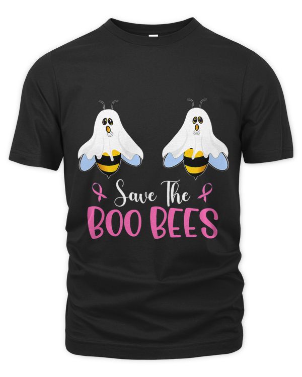 Save The Boobees Boo Bees Breast Cancer Halloween Women Men 1