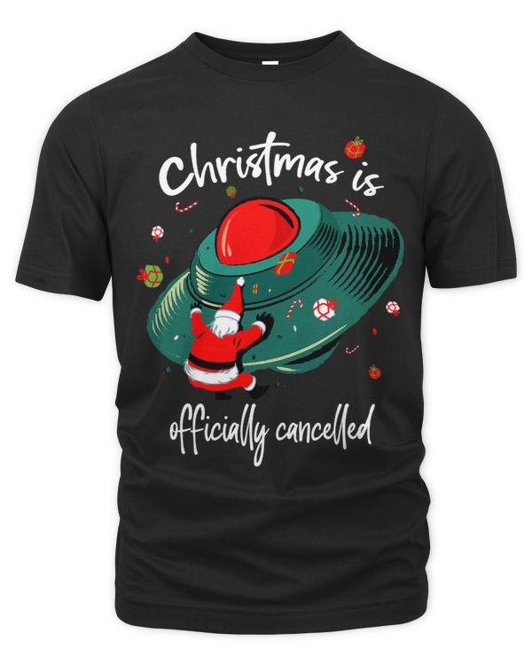 Christmas Is Officially Cancelled Santa Hit By U.F.O Funny