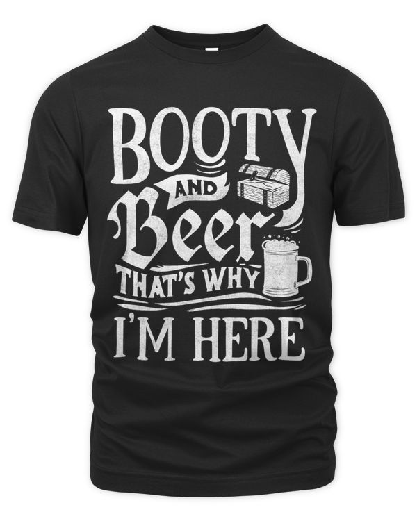 Funny Pirate Booty Shirt Men Jolly Roger Women Freebooter 5