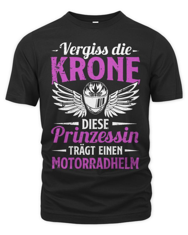 Womens Motorcyclists. This princess wears a motorcycle helmet