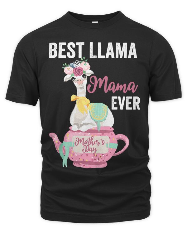 Cute Best Llama Mama Ever Mothers Day 49