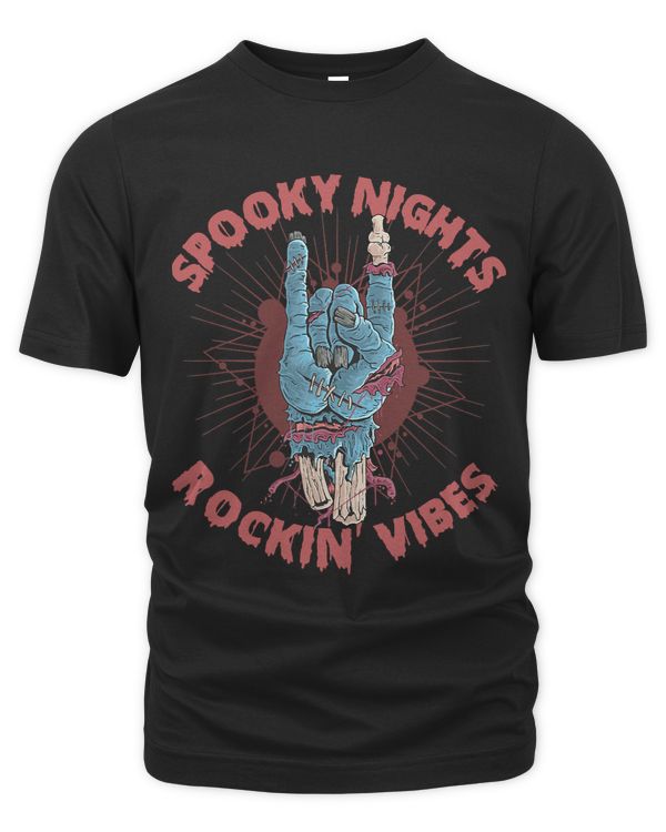 Halloween Zombie Hand Rocknroll Heavy And Death Metal 62