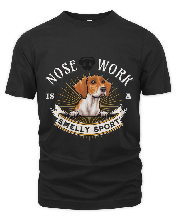 Nose Work is a Smelly Dog Sport Foxhound Pet Dog Owner Gift