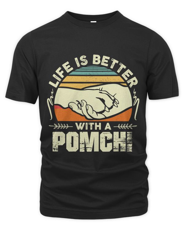 Pomchi Shirt Men Women Dog Mom Dog Lover 239