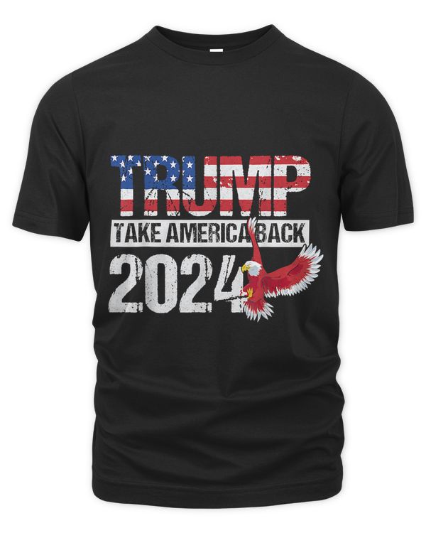Trump 2024 flag take America back men women Trump 2024