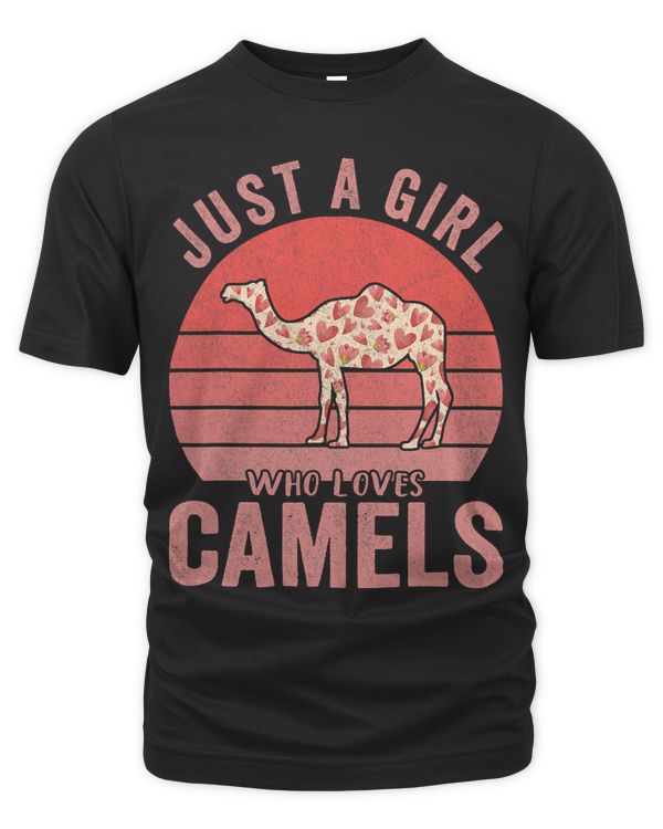 Just A Girl Who Loves Camels Lover Funny Camel Quote 232
