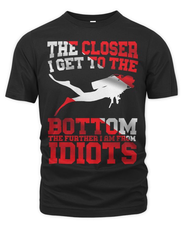 The Closer I Get To The Bottom The Further I Am From Idiots