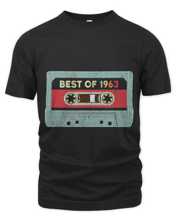 Vintage Retro Cassette Tape Best Of 1963 60th Birthday Gift
