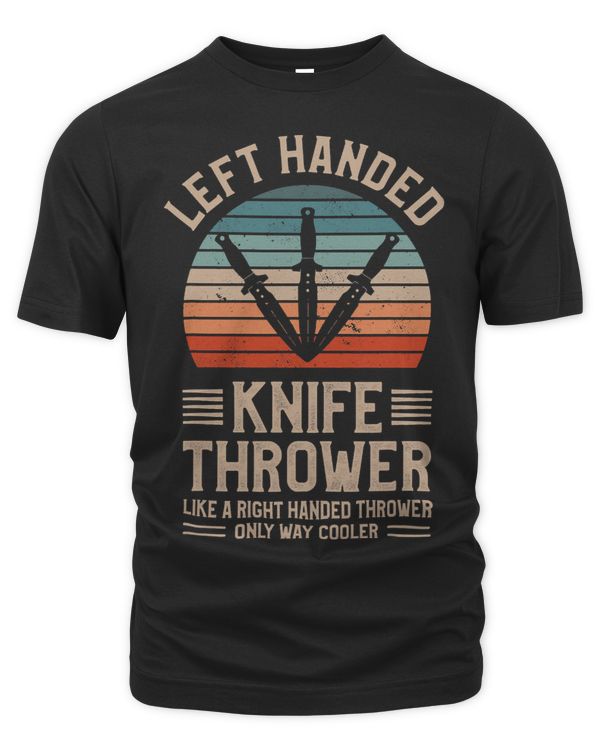 Left Handed Knife Thrower Like A Right Handed Thrower