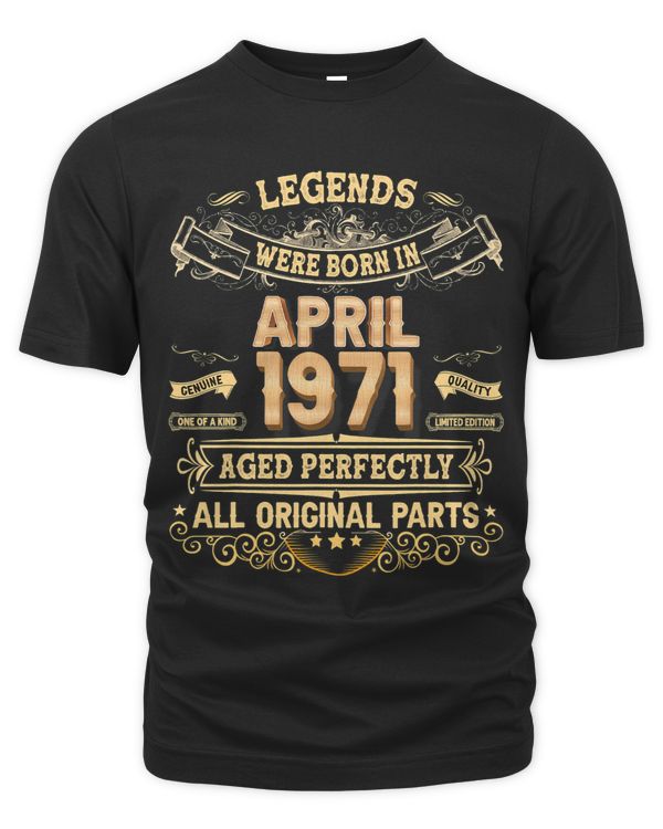 Legends Were Born In April 1971 Aged Perfectly 52 Years Old