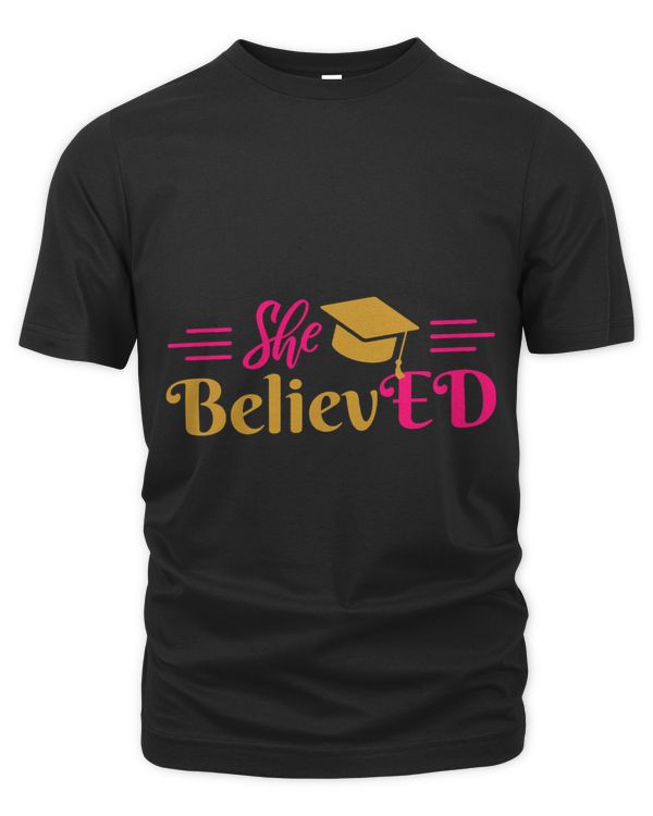 Doctor of Education She BelievED EdD Graduation 2