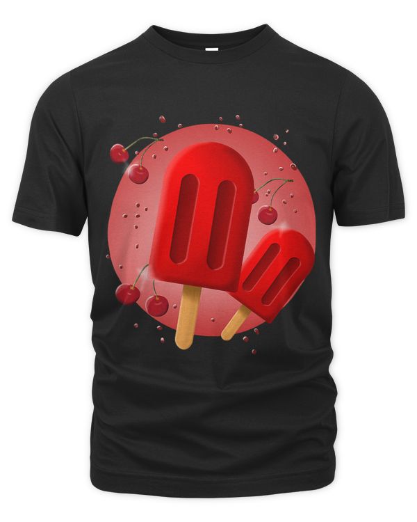 Cherry popsicles summer cherry