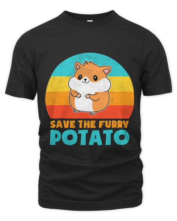 Cute Furry Potato Guinea Pig