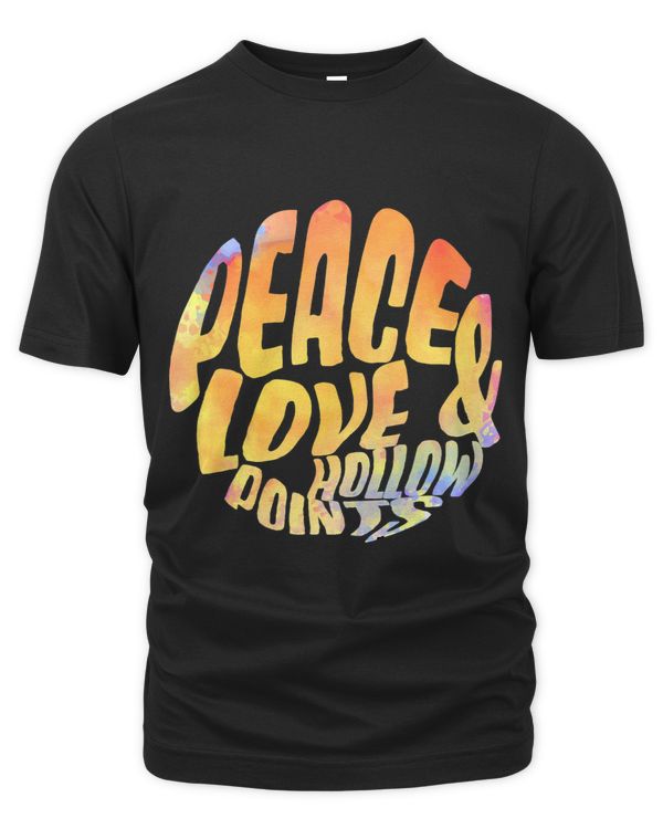 Peace Love and Hollow Points Watercolor Gun Rights Gun Pro