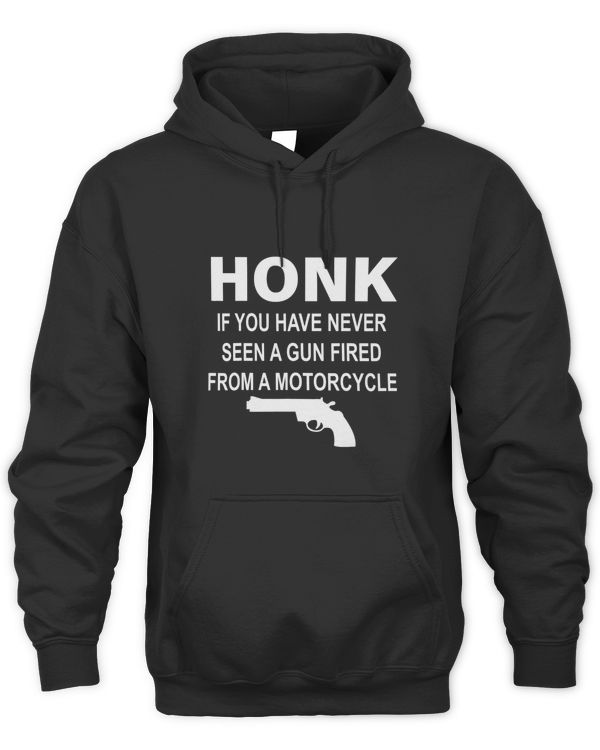 Honk If You Have Never Seen A Gun Fired From A Motorcycle