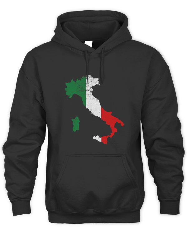 Italy Flag Shirt Italian Map Italia Pride