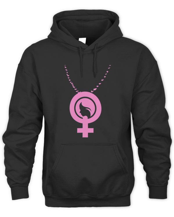 International Womans Day 8 March Feminist Symbol Pink