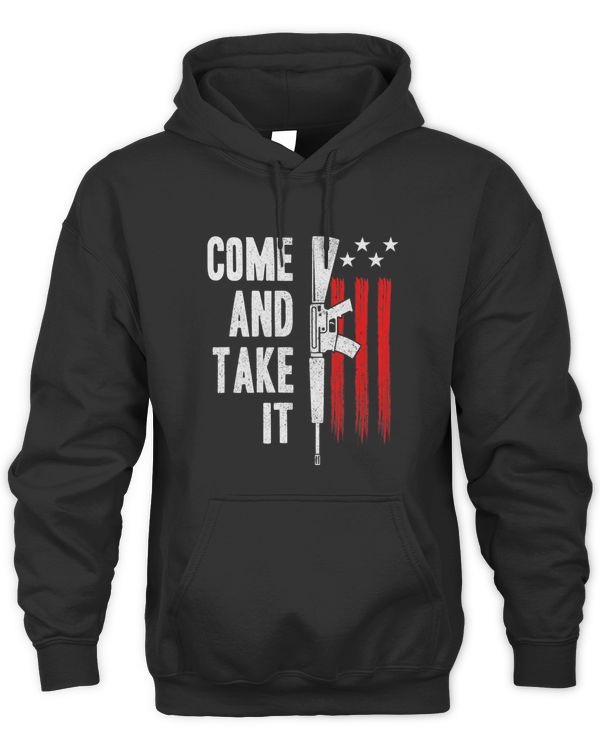 Come And Take It Gun Rights AR15 Firearms Flag