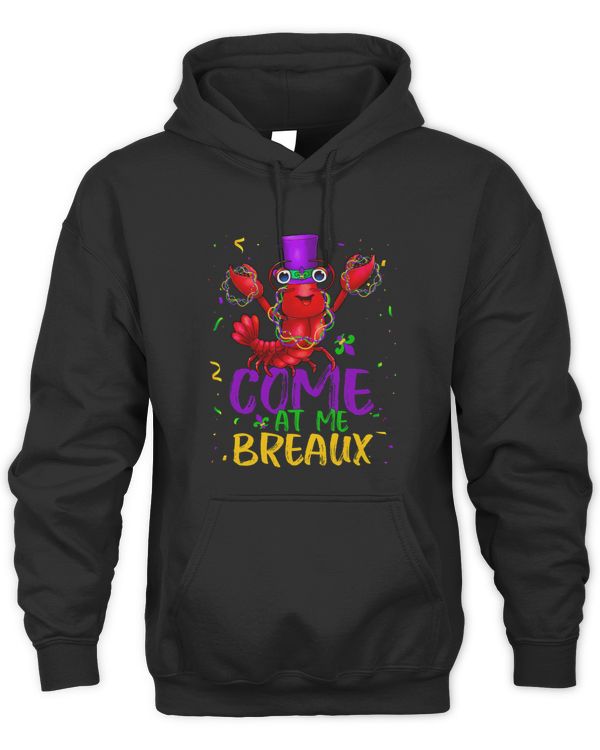 Come At Me Breaux Crawfish Jester Beads Fat Tuesday Parade