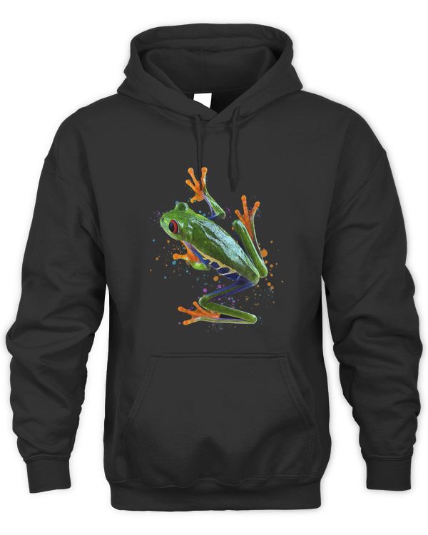 Red Eyed Tree Frog Watercolor Frog Keeper Frog Fan