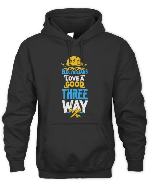 Funny Electrician Gift For Men Three Way Sparky Wires