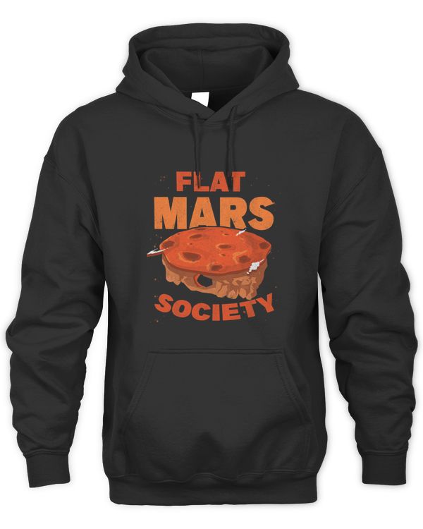 Funny Flat Mars Society Space Travel Humoric Scientist