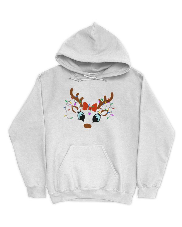 Christmas Shirt - Cute Reindeer Face, Great shirt for Christmas (2)