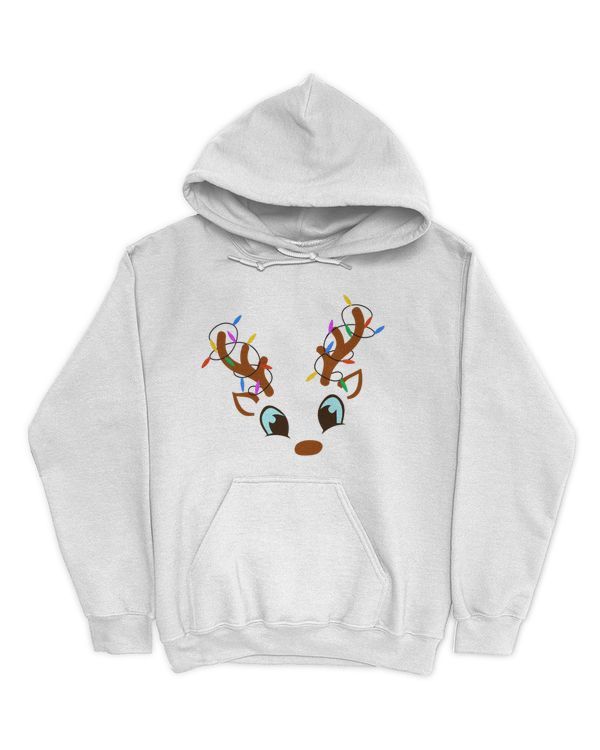 Christmas Shirt - Cute Reindeer Face, Great shirt for Christmas (4)