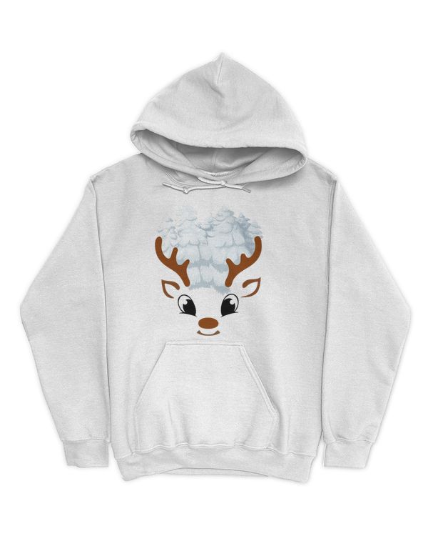 Christmas Shirt - Cute Reindeer Face, Great shirt for Christmas (6)