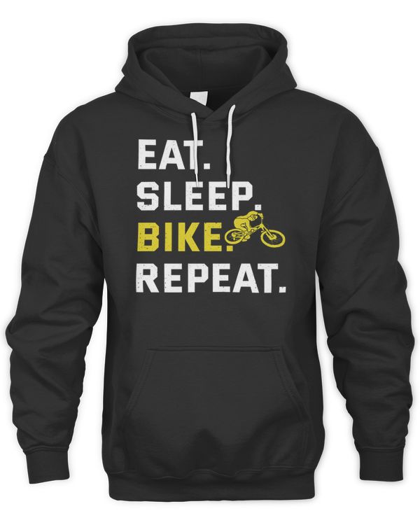 Eat Sleep Bike Repeat mountain biker bicycle biker T-Shirt