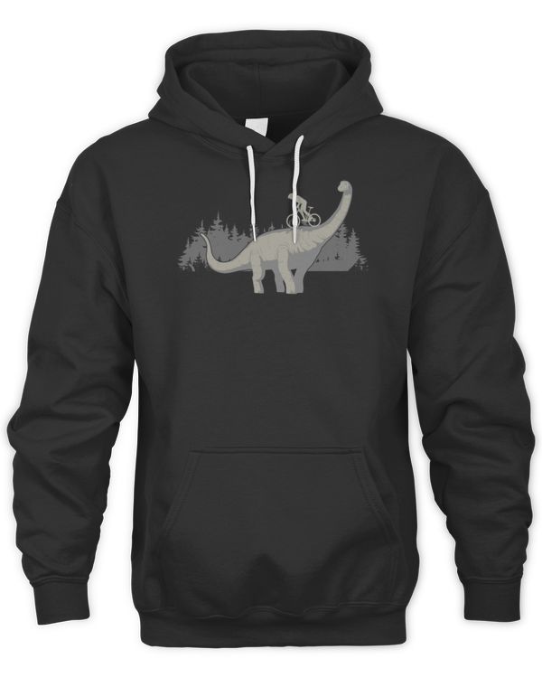 Mountain Bike Dino Bicycle Dinosaur T-Shirt