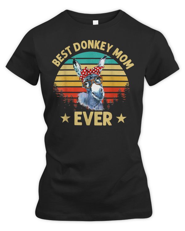 Donkey Cattle Best Donkey Mom Ever Great Donkey Lovers 56 Mule Farmer
