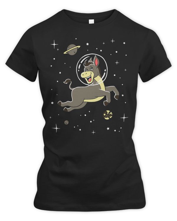 Donkey Cattle In Space Cute Cartoon Horse 170 Mule Farmer